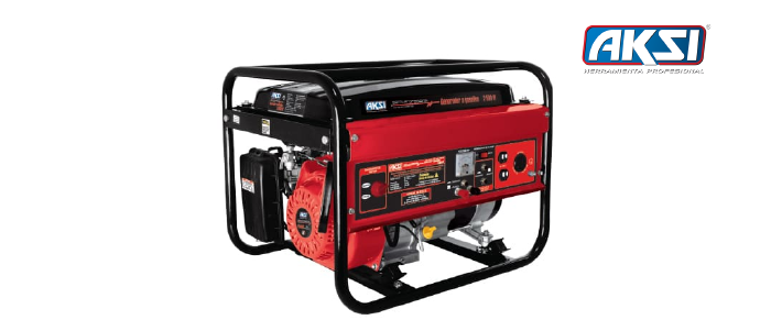 Generador Aksi 2500W 5.5 HP / 2.5 KW AKS
